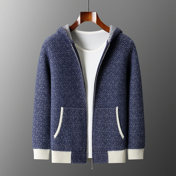 Lawrence Cashmere Zip Sweater