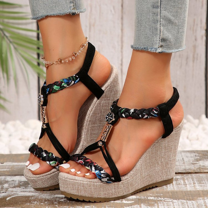 Tuluma Braided Wedges