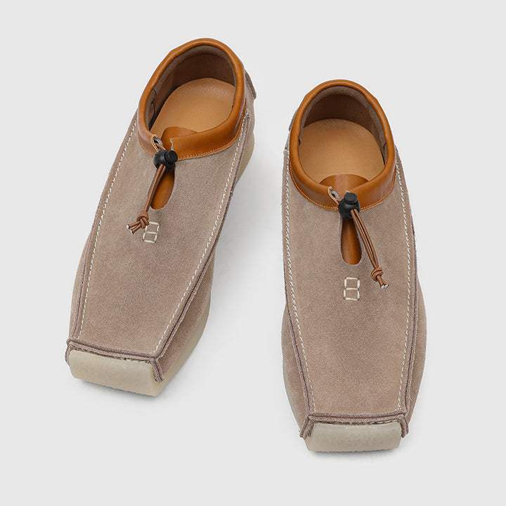 District 8 Leather Slip Ons
