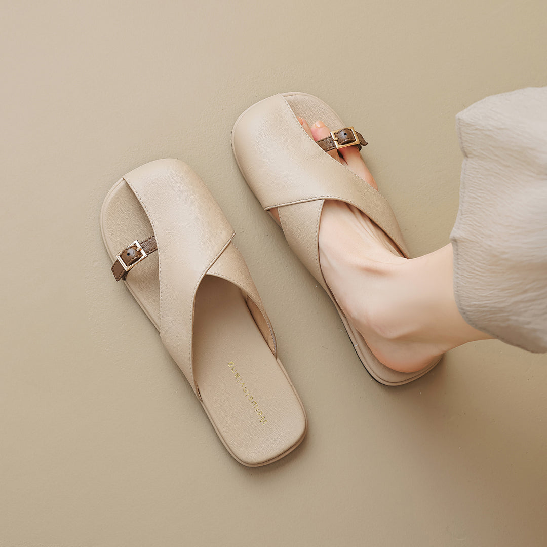 Calise Vegan Leather Sandals