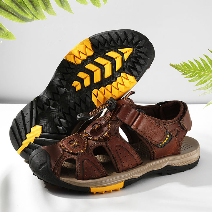 Trailmaster Leather Sandals