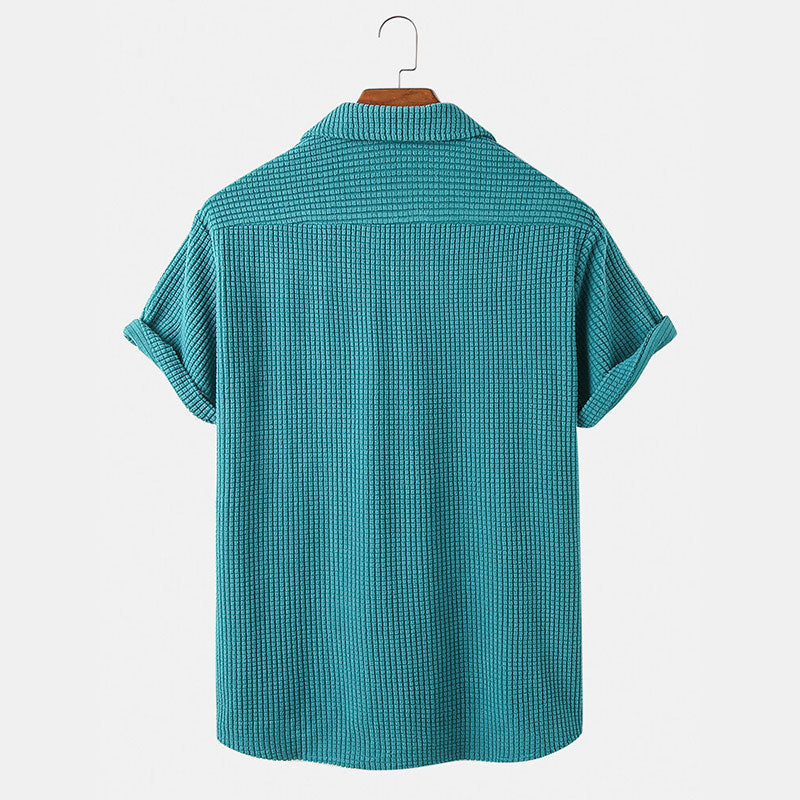 Holland Textured Button-Up