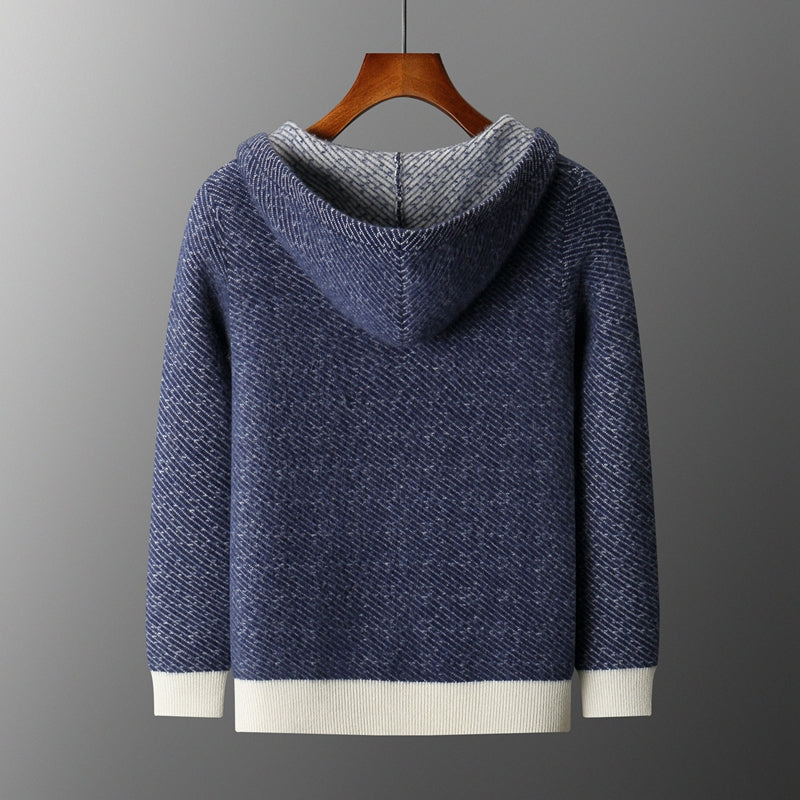 Lawrence Cashmere Zip Sweater