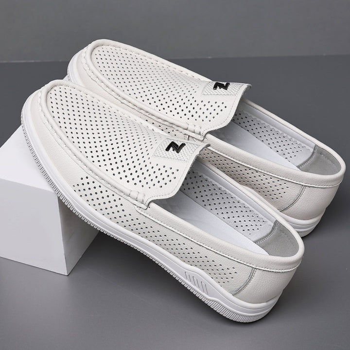 Zanetti Leather Loafers