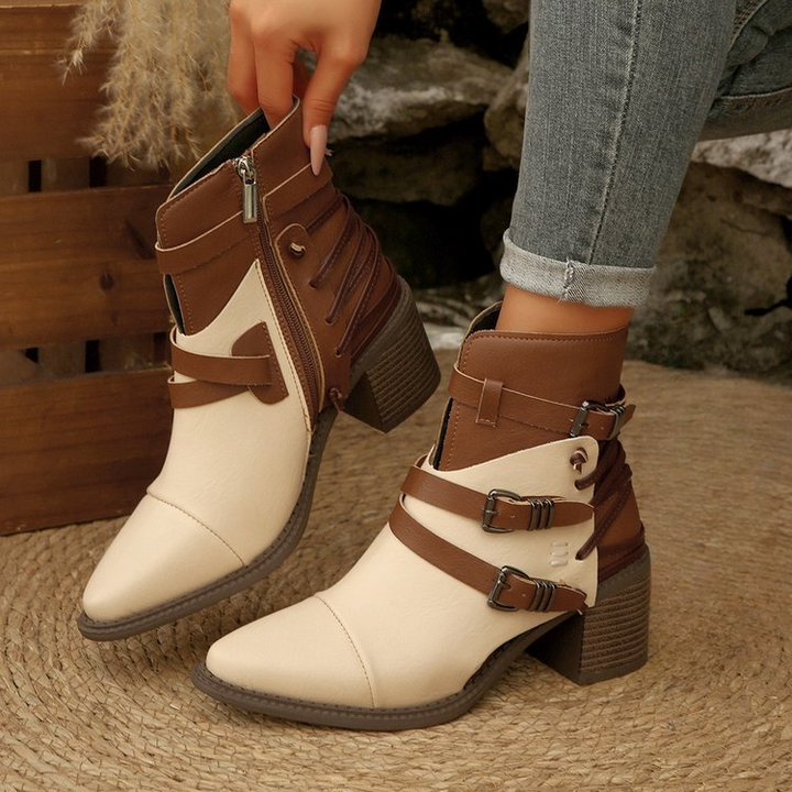 Harper Buckle Boots