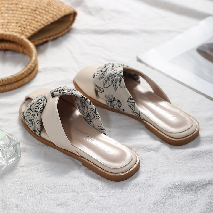 Velenna Embroidered Sandals