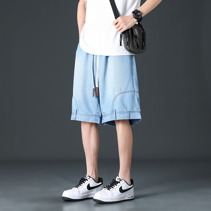 Matrix Denim Shorts