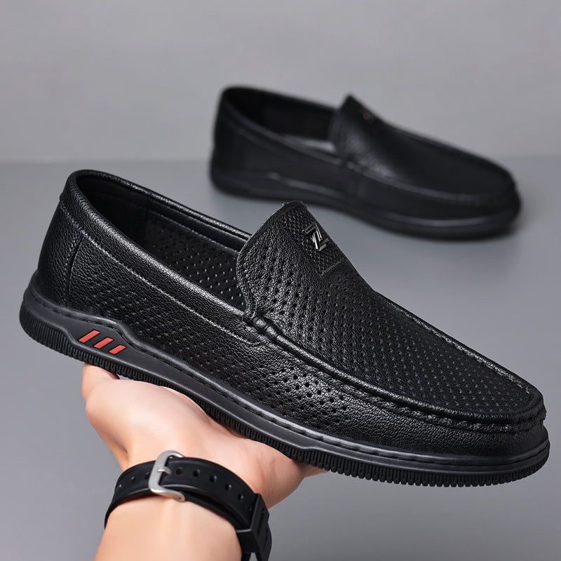 Zanetti Leather Loafers