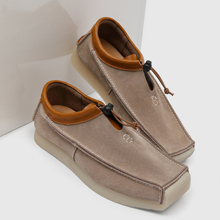 District 8 Leather Slip Ons
