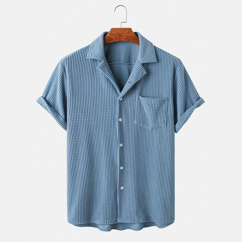 Holland Textured Button-Up