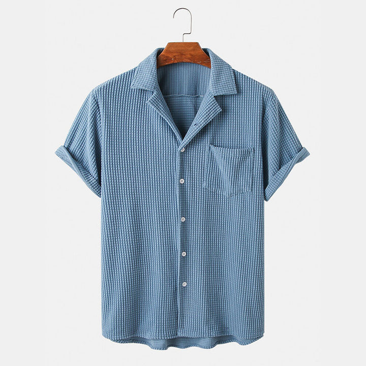 Holland Textured Button-Up