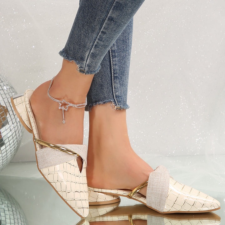 Corvella Pointed Mules