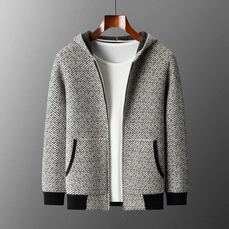 Lawrence Cashmere Zip Sweater