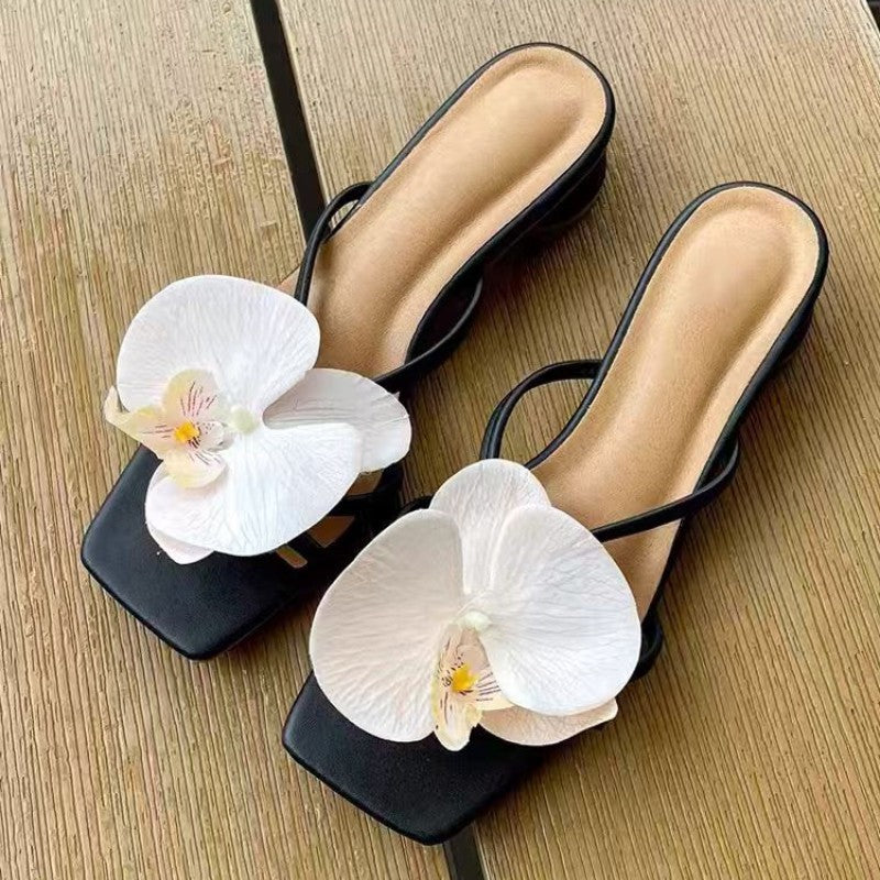 Leclair Floral Sandals