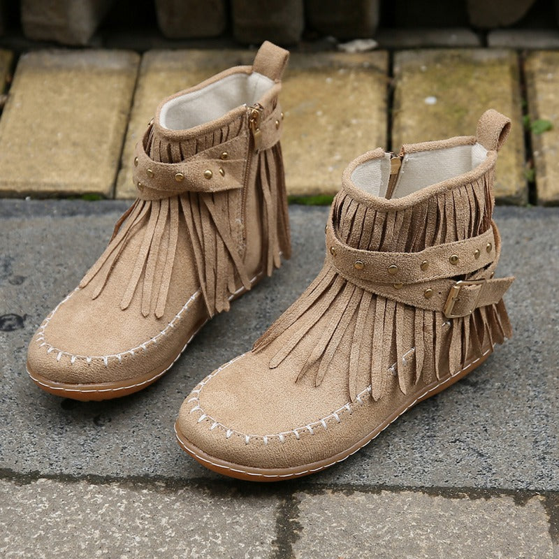 Noelle Boho Ankle Boots
