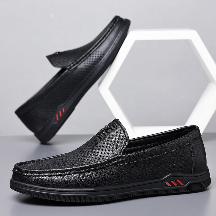 Zanetti Leather Loafers
