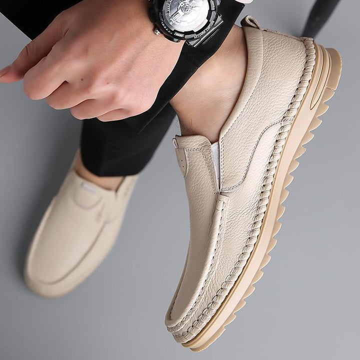 Carmelo Leather Slip Ons
