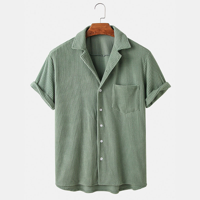 Holland Textured Button-Up