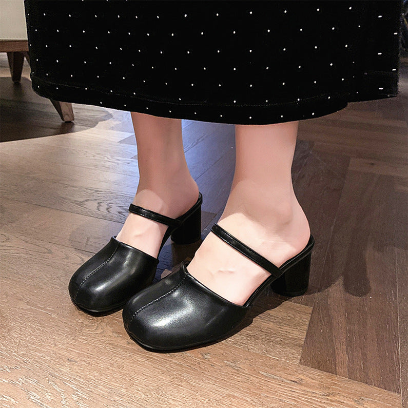 Celina Rounded Mules
