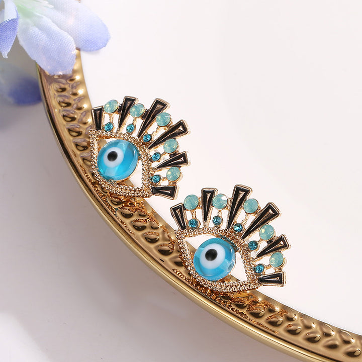 Celeste Evil Eye Earrings