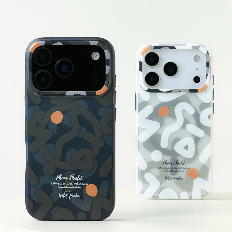 Abstract Pulse Phone Case