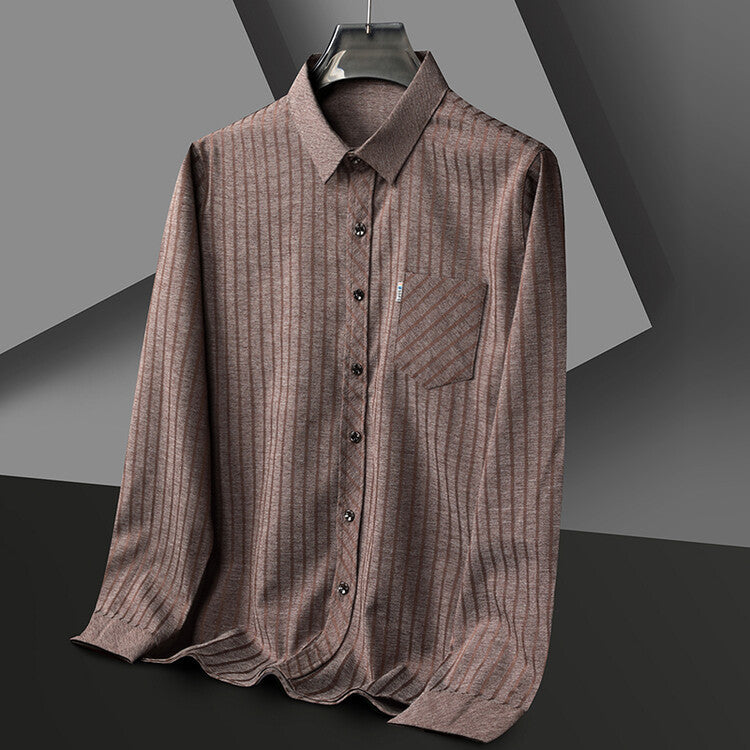 Mulberry Silk Dress Shirt