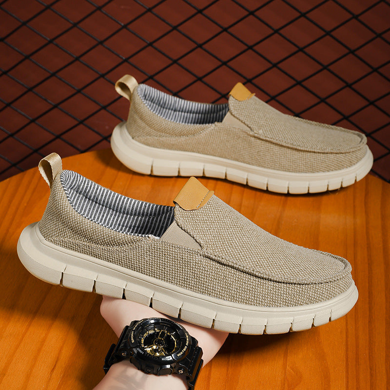 Zorenzo Canvas Slip-Ons