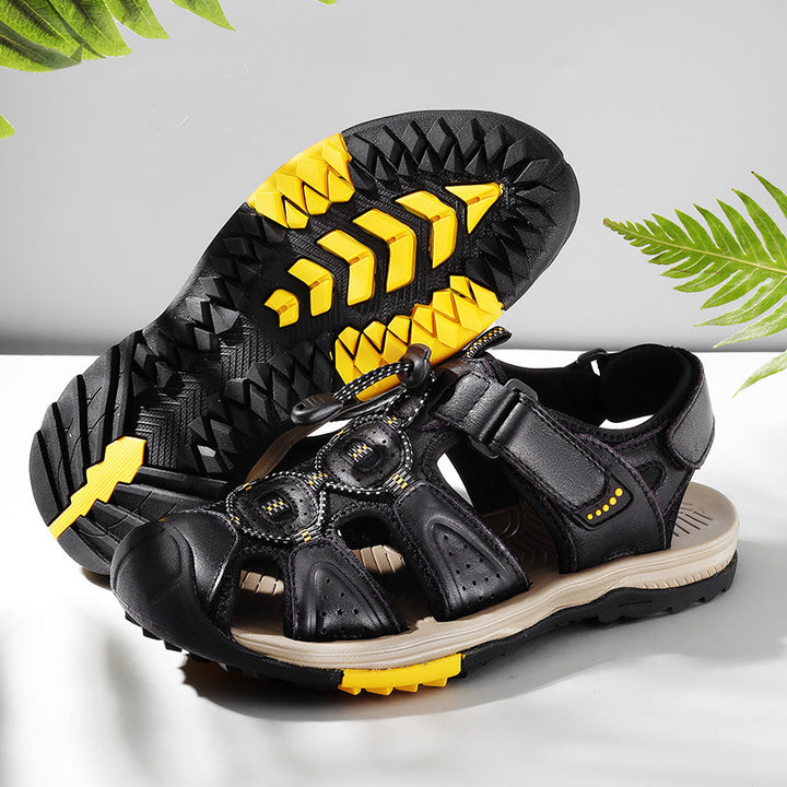 Trailmaster Leather Sandals