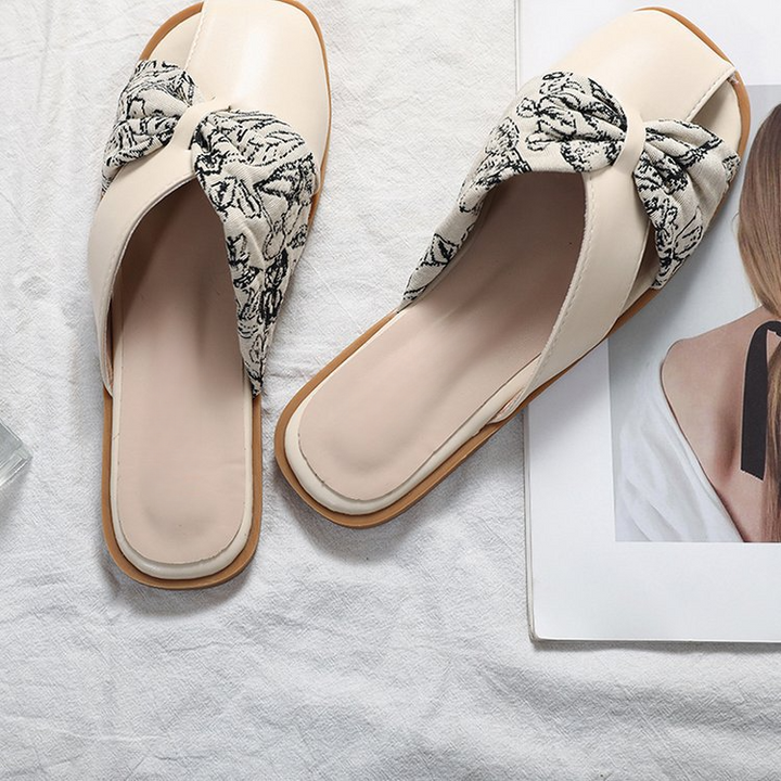 Velenna Embroidered Sandals