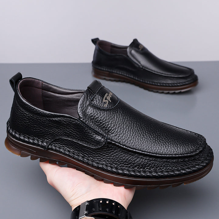 Carmelo Leather Slip Ons