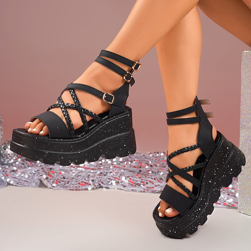 Shelly Platform Sandals