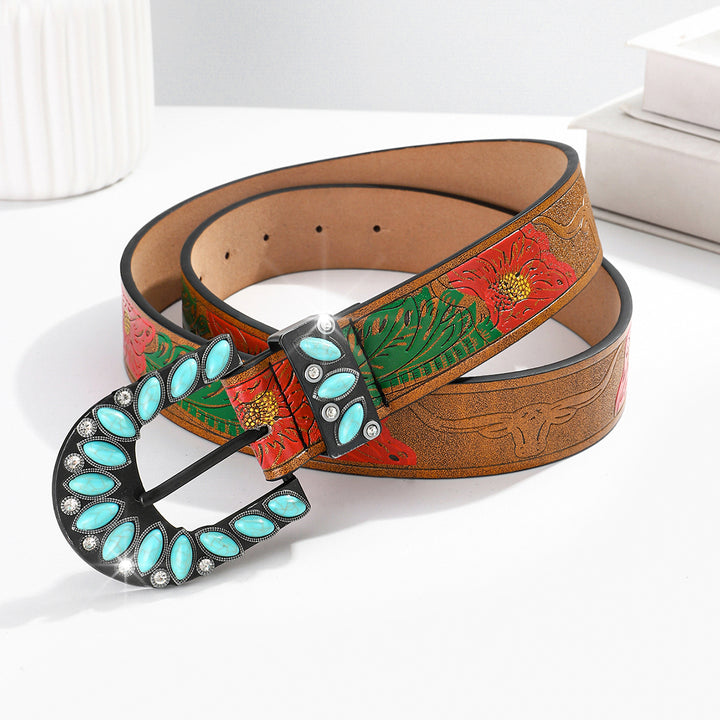 Calavera Boho Belt