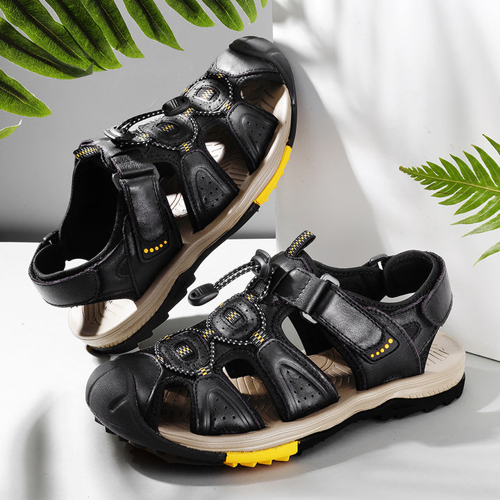 Trailmaster Leather Sandals