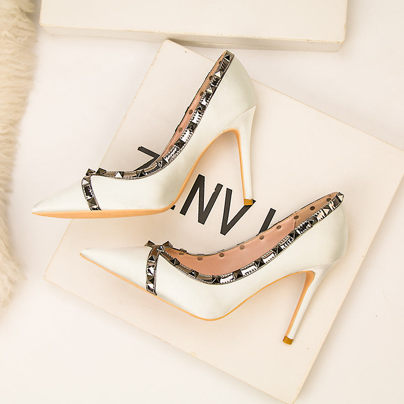 Zevara Studded Heels