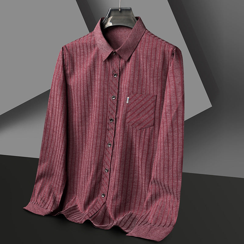 Mulberry Silk Dress Shirt