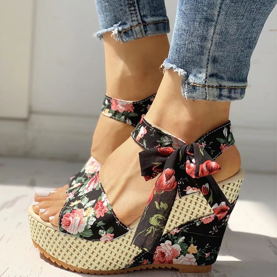 Luna Bella Wedge Sandals