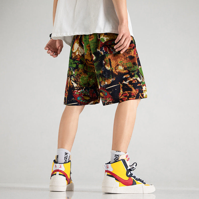 Abstract Ink Shorts