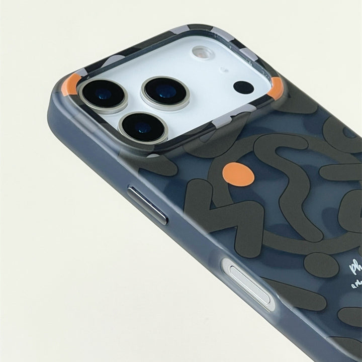 Abstract Pulse Phone Case