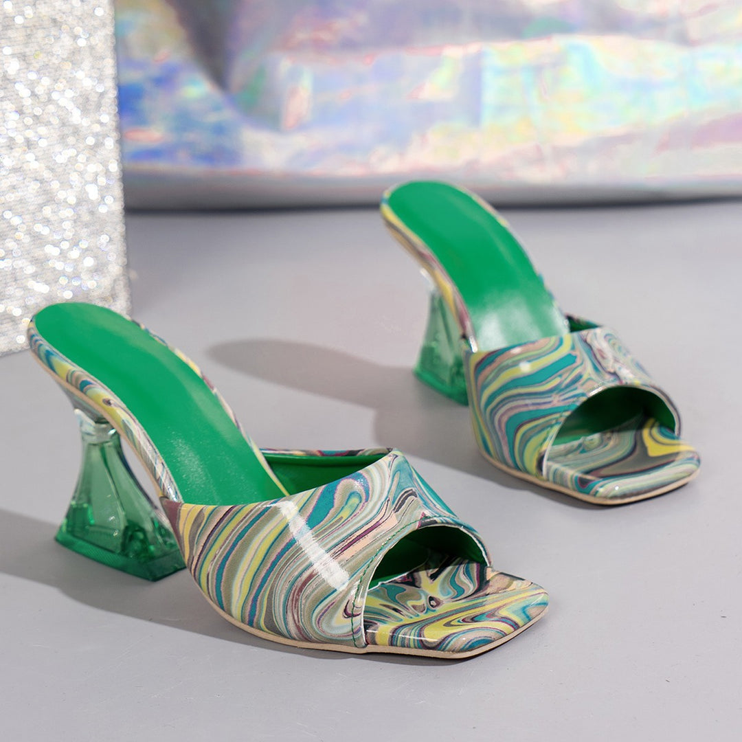 Marbella Swirl Heels