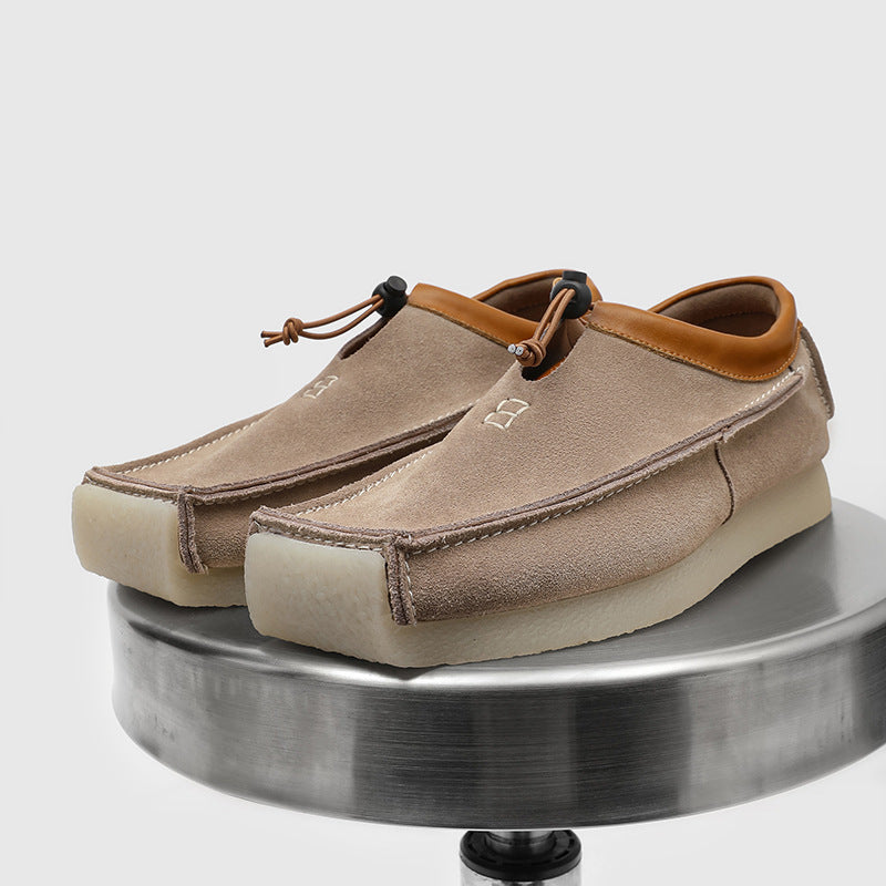 District 8 Leather Slip Ons