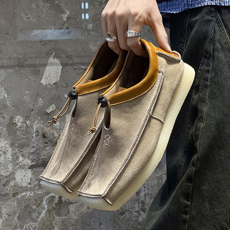 District 8 Leather Slip Ons