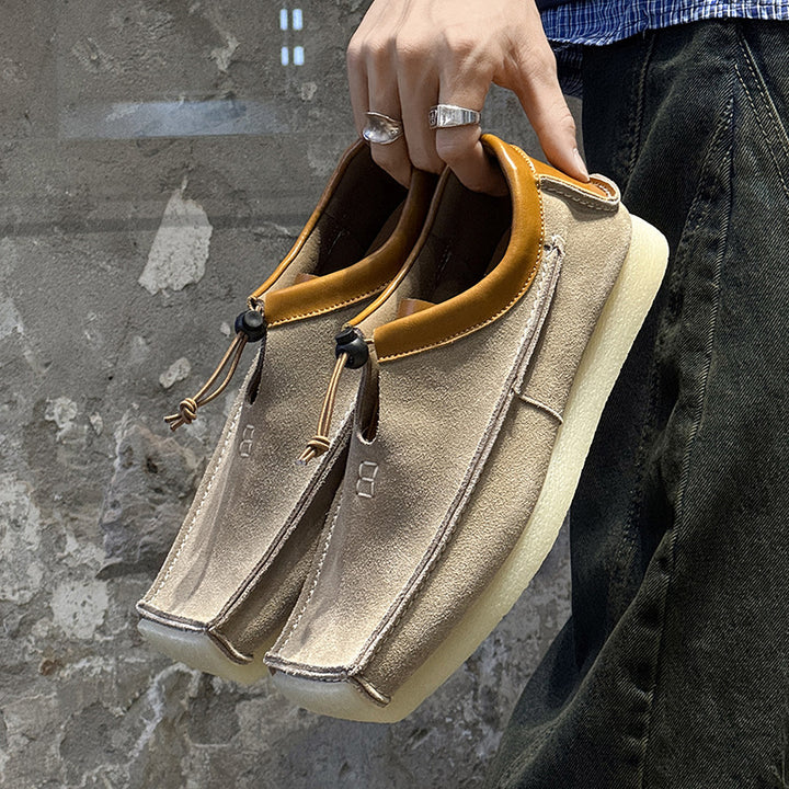 District 8 Leather Slip Ons