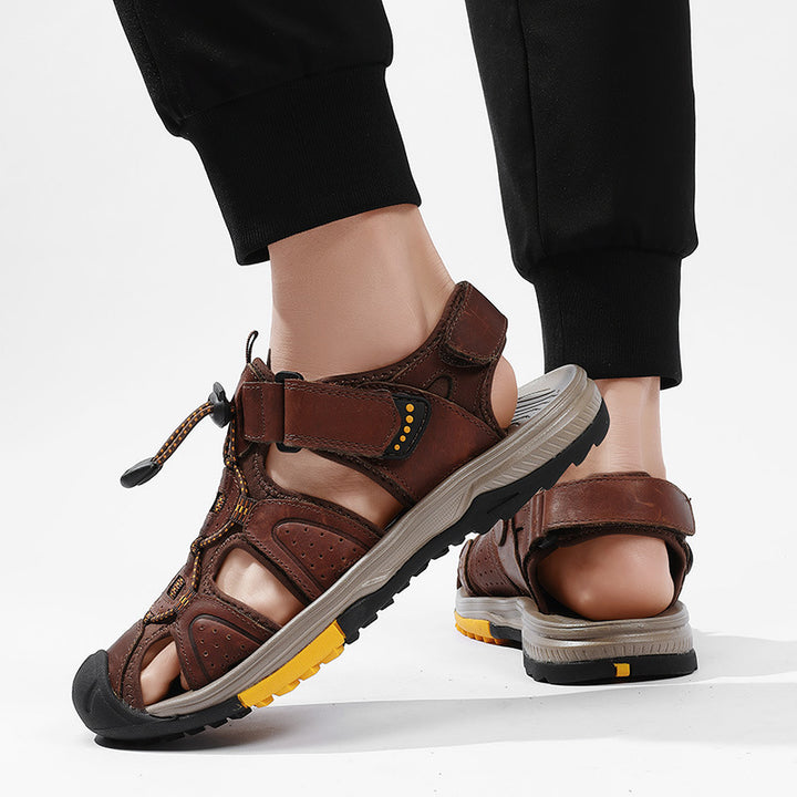 Trailmaster Leather Sandals
