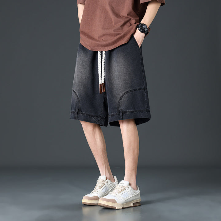 Matrix Denim Shorts