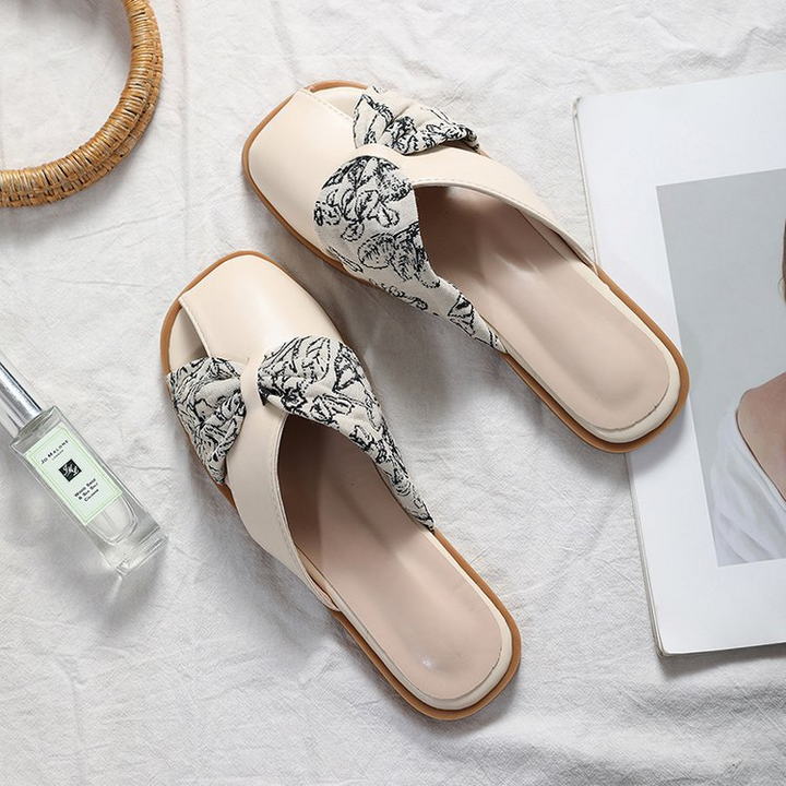 Velenna Embroidered Sandals