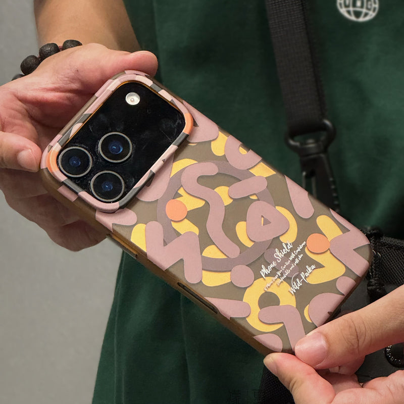 Abstract Pulse Phone Case