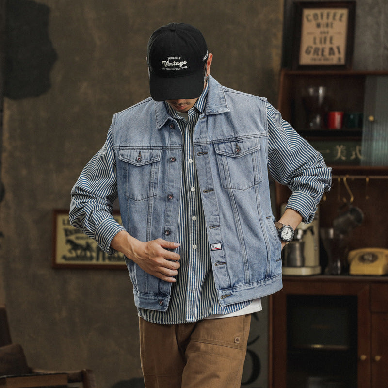 Lennox Denim Vest