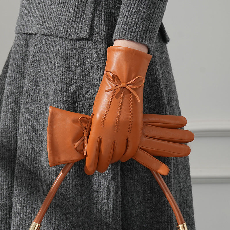 Roselle Leather Gloves