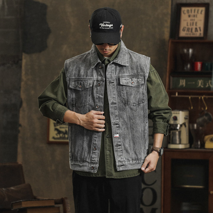 Lennox Denim Vest