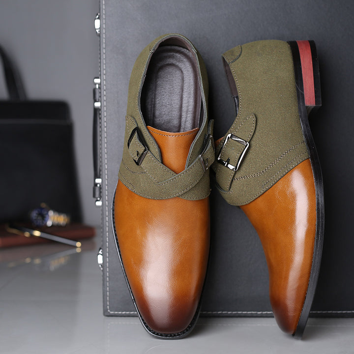 Bristol Monk-Strap Dress Shoes